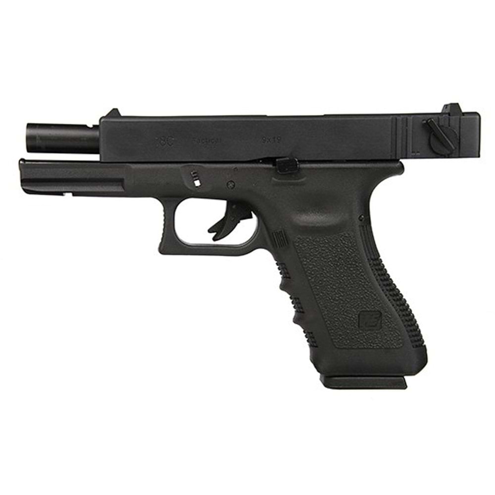 WE G18 Gen3 GBB Airsoft Tabanca Siyah