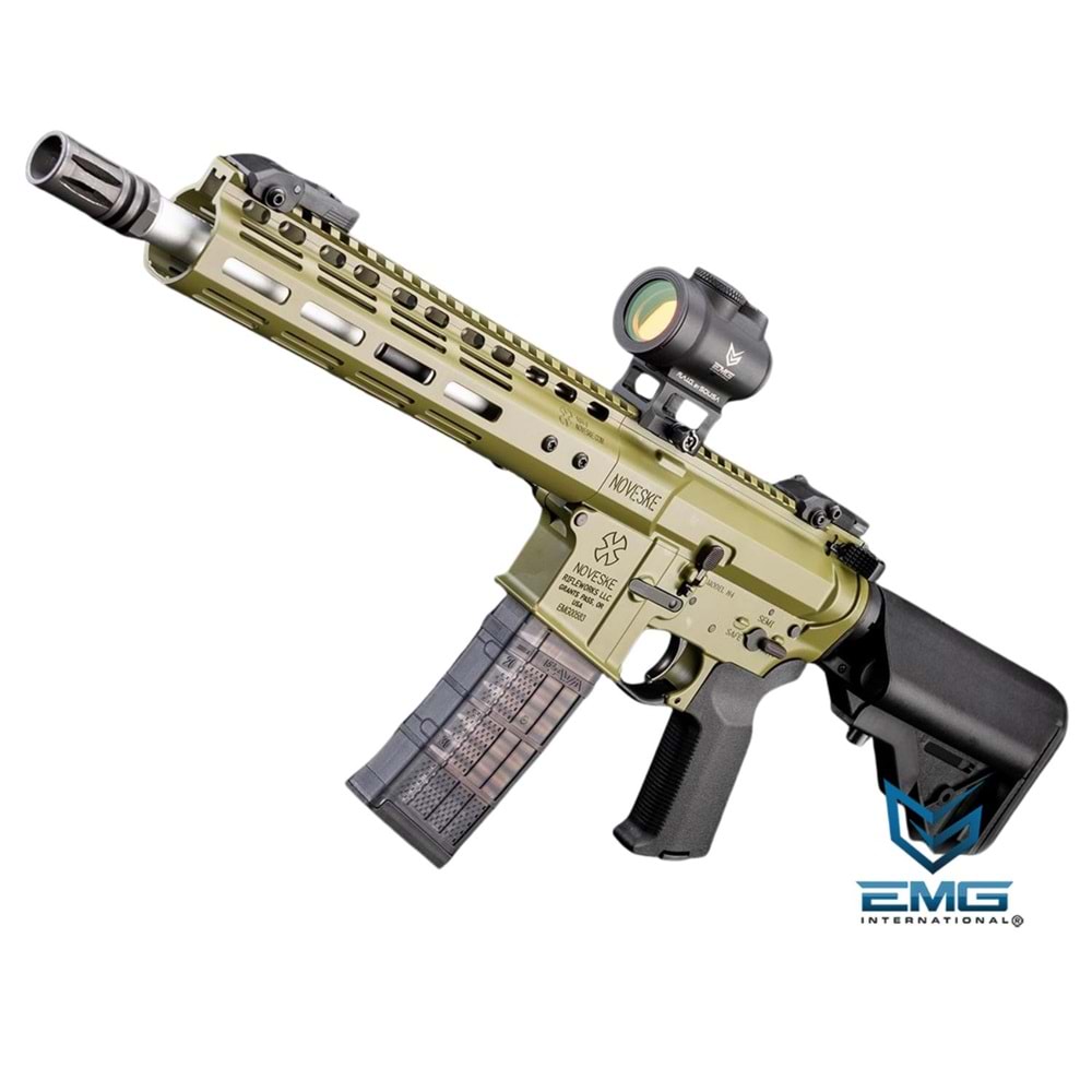 110396 EMG CGS Series Noveske Licensed N4 Gen 3 Gas Blowback Airsoft Rifle by CYMA (Color: Olive Drab)