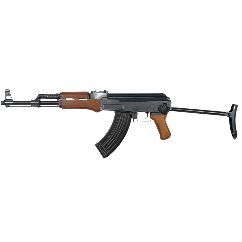 JG AIRSOFT AK47-S Katlanır Dipçikli Airsoft AEG Tüfek Set (0507W)
