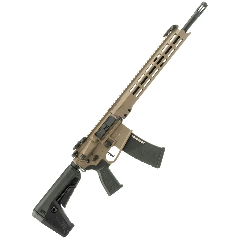 KRYTAC Trident MK3 GATE SPR-M (M-Lok) FDE Tan AEG Airsoft Tüfek