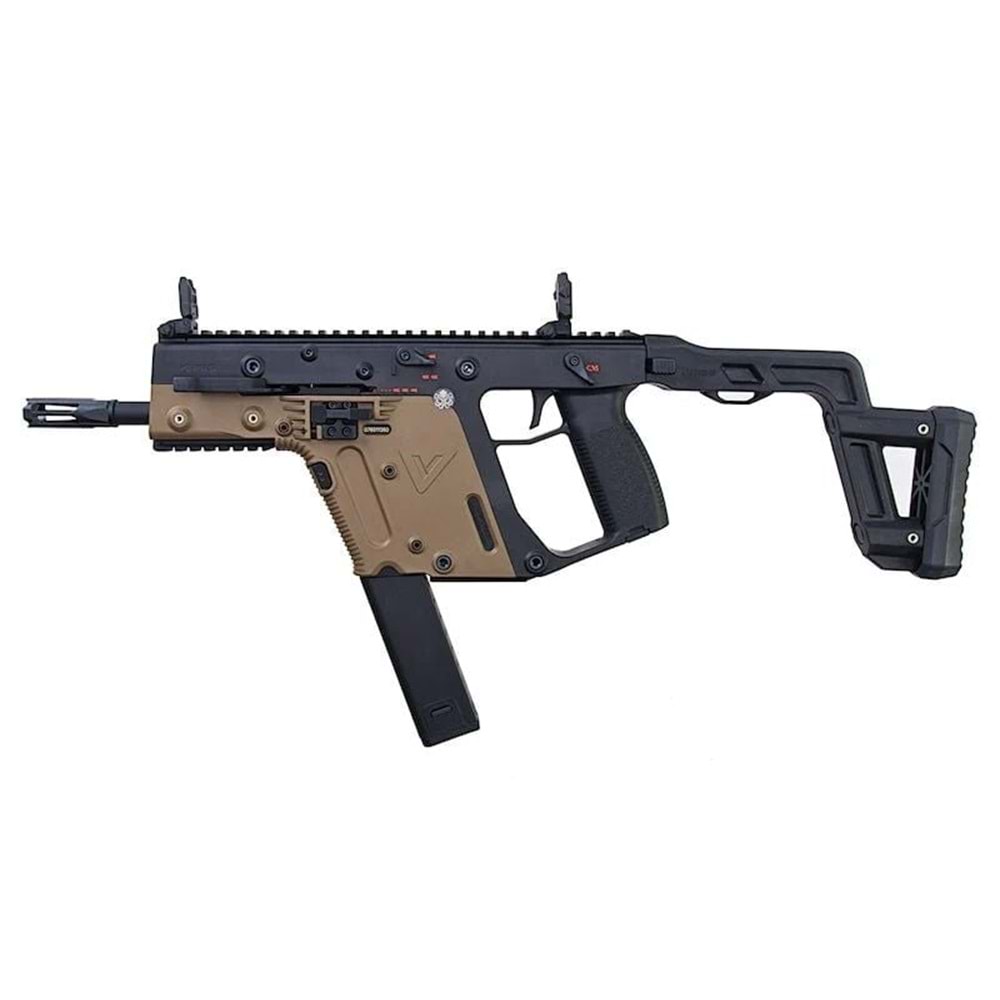 KRYTAC Kriss Vector SMG Dual Tone AEG Airsoft Tüfek KTAEG-VSMGF-2T01