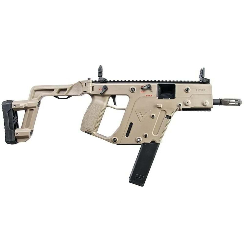 KRYTAC Kriss Vector SMG Kısa Versiyon Tan AEG Airsoft Tüfek