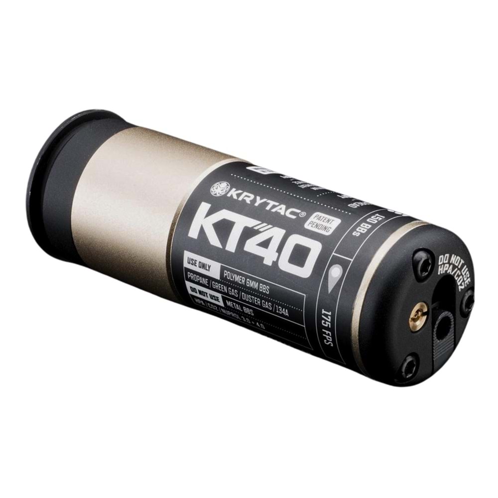 KRYTAC KT40 40mm 150BB Gas Airsoft Grenade Shell - Bombaatar Kartuşu
