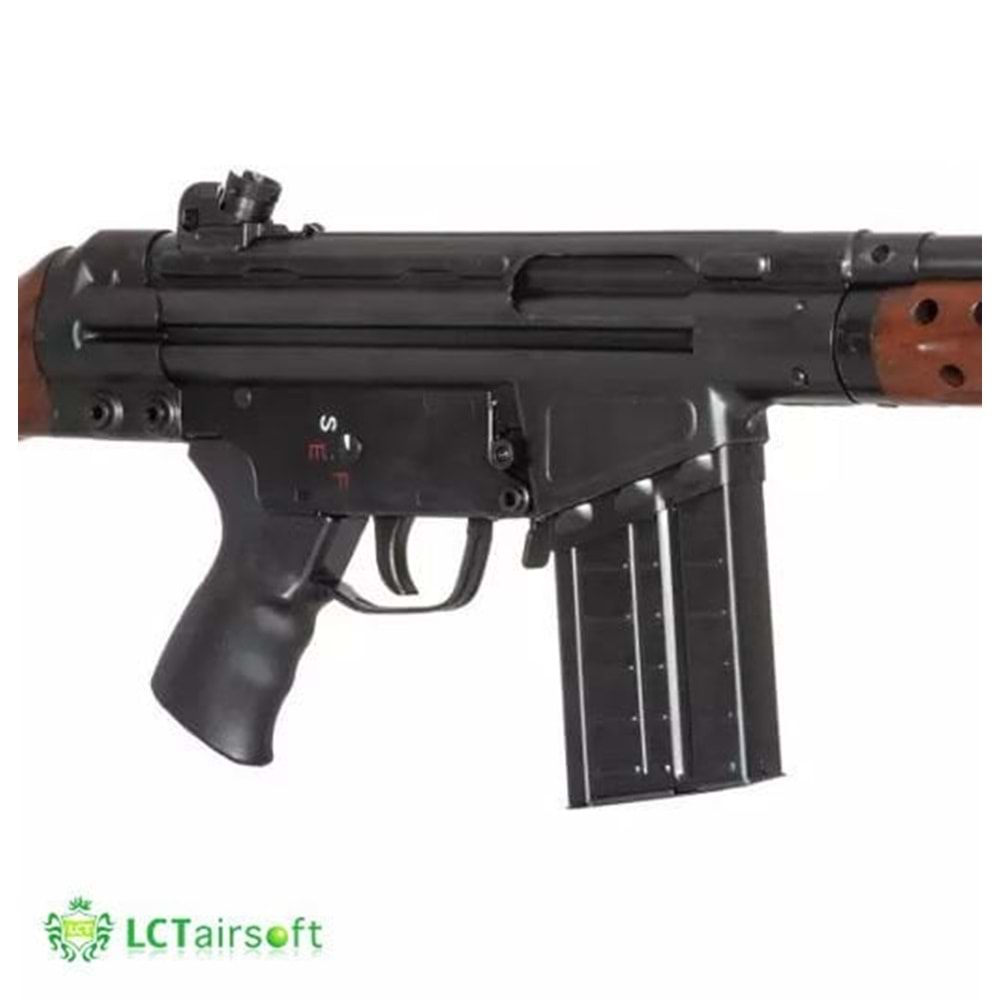 LCT G3 PIYADE TUFEGI FULL METAL GERCEK AGAC LC-3A3 WOOD