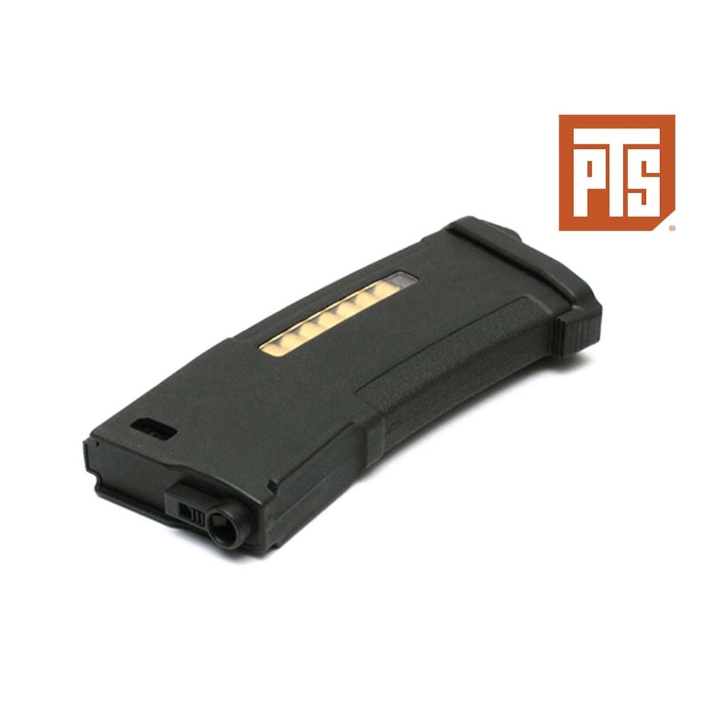 PTS 150BB EPM Şarjör SIYAH M4 / M16 Serisi Airsoft AEG Tüfek için