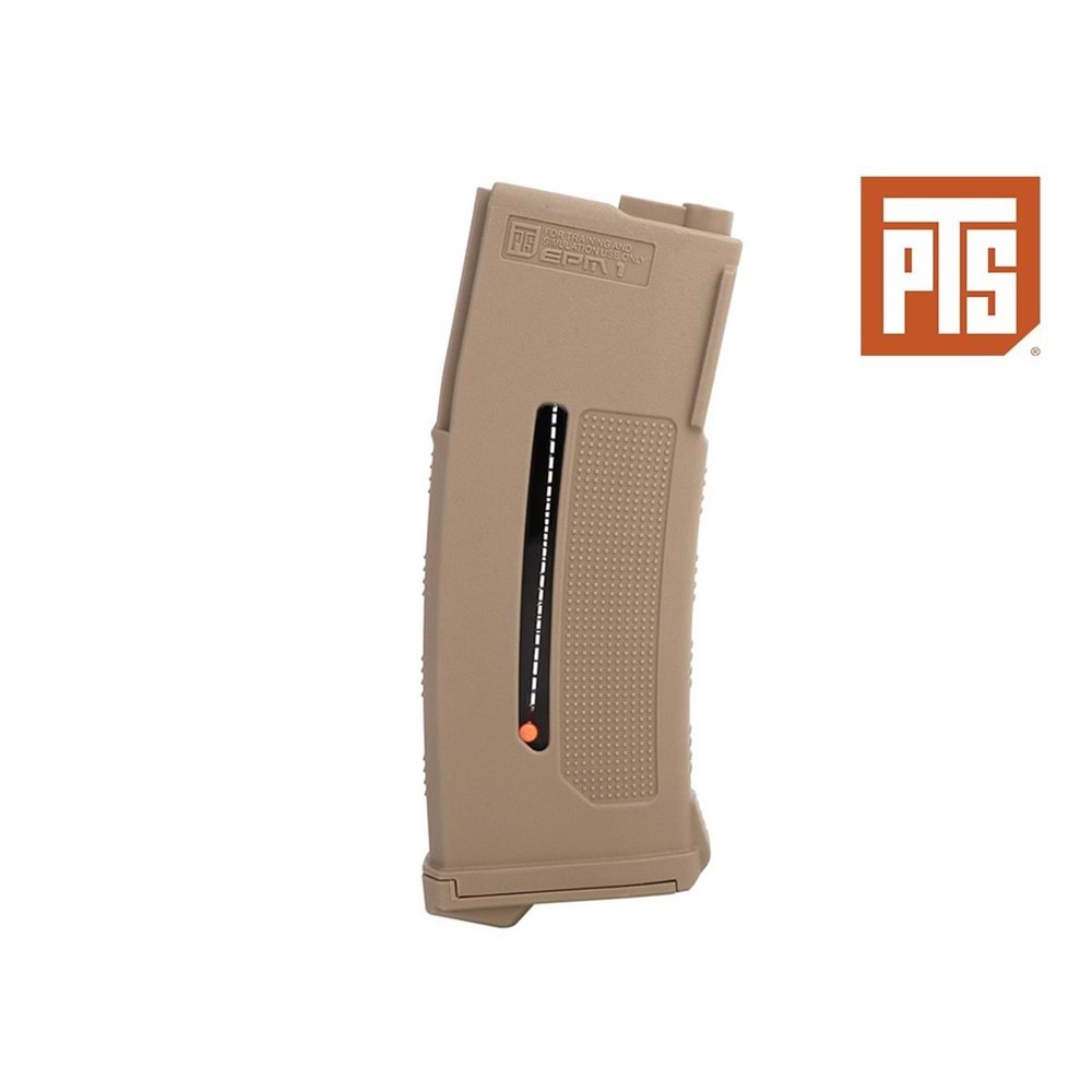 PTS Enhanced Polymer Magazine (EPM1) 250BB Midcap TAN AEG Şarjörü