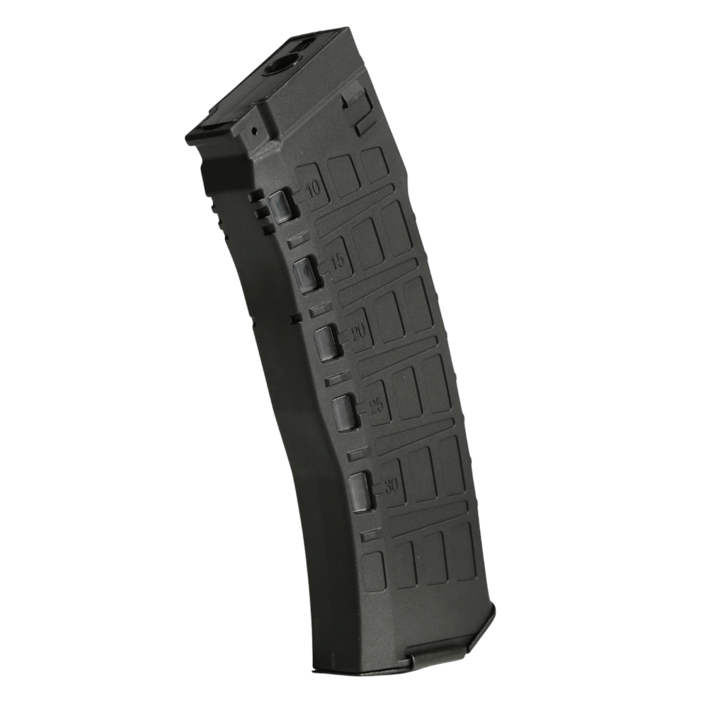 Arcturus AK12 30/135bb Variable-Cap EMM Magazine Ayarlanabilir Airsoft Tüfek Şarjörü Siyah