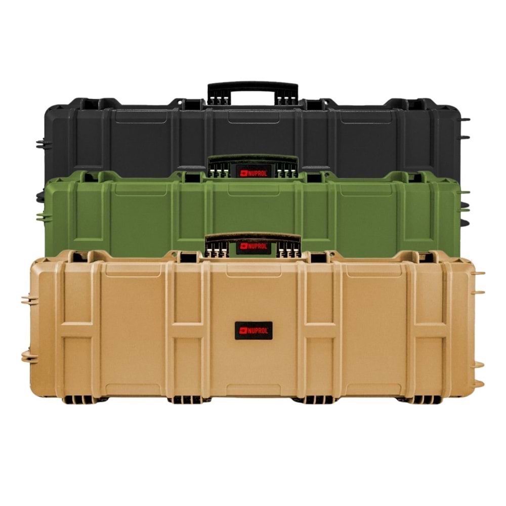 Nuprol LARGE 109CM Premium Hardcase Tüfek Çantası LARGE 109CM Yumurta Sünger