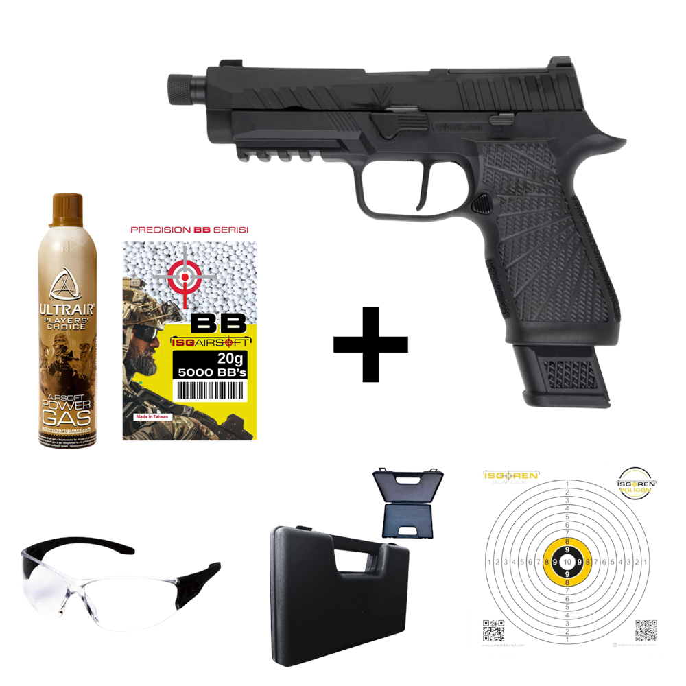 VFC SA320T P320 TACTICAL Gas Blowback Airsoft Tabanca Seti
