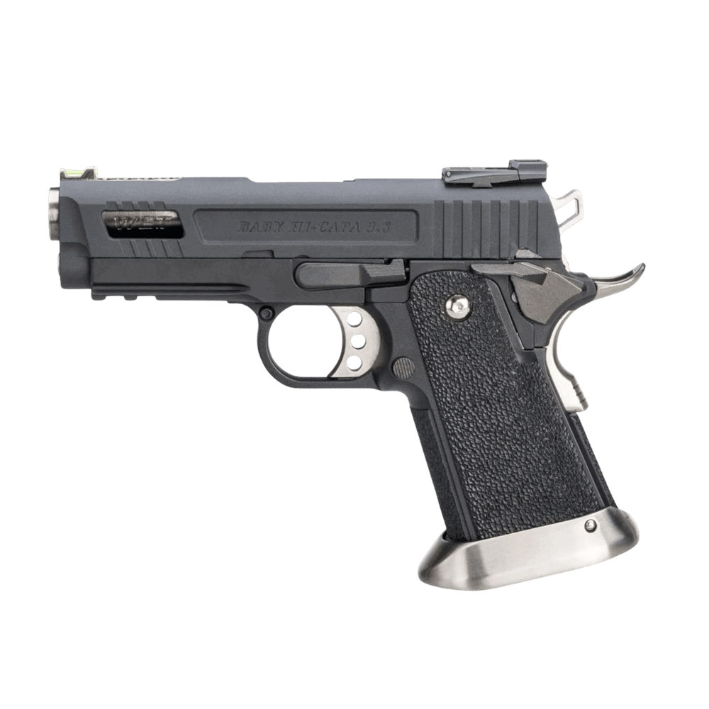 WE Hi Capa 3.8 SIYAH FullAUTO Airsoft Tabanca Seti-Velociraptor