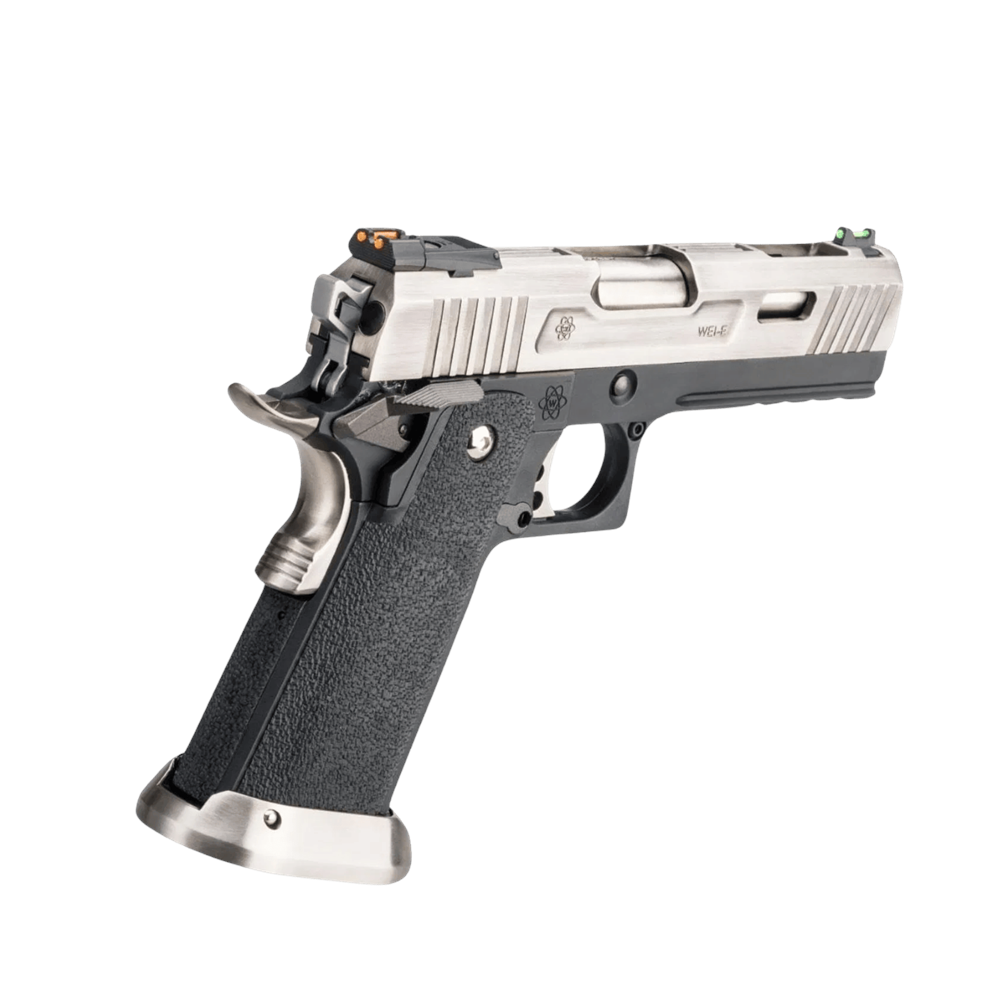 WE Hi-Capa 4.3'' ALL Silver GBB Airsoft Tabanca Seti