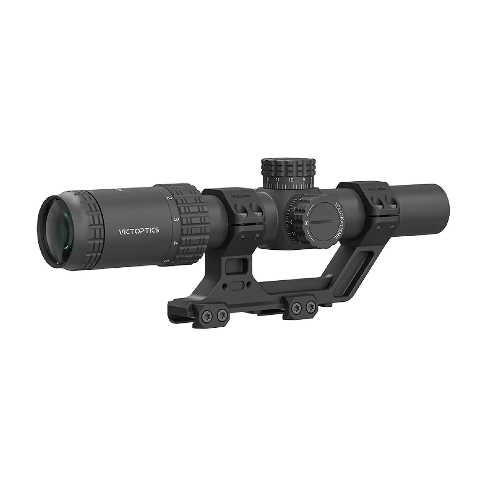 Victoptics S6 Combo Kit | S6 1-6×24 LPVO SFP Tüfek Dürbünü + Picatinny AR Montajı (OPSL122)