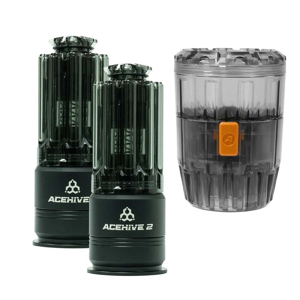 Acetech AceHive 2 x Spawner ikili Bomba ve Hızlı Loader 40mm Launcher için Set