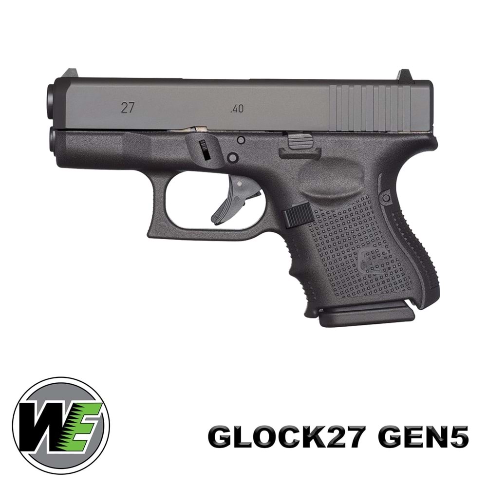 Airsoft Tabanca WE Glock 27 Siyah WE-G006A-BK-27-BK-A