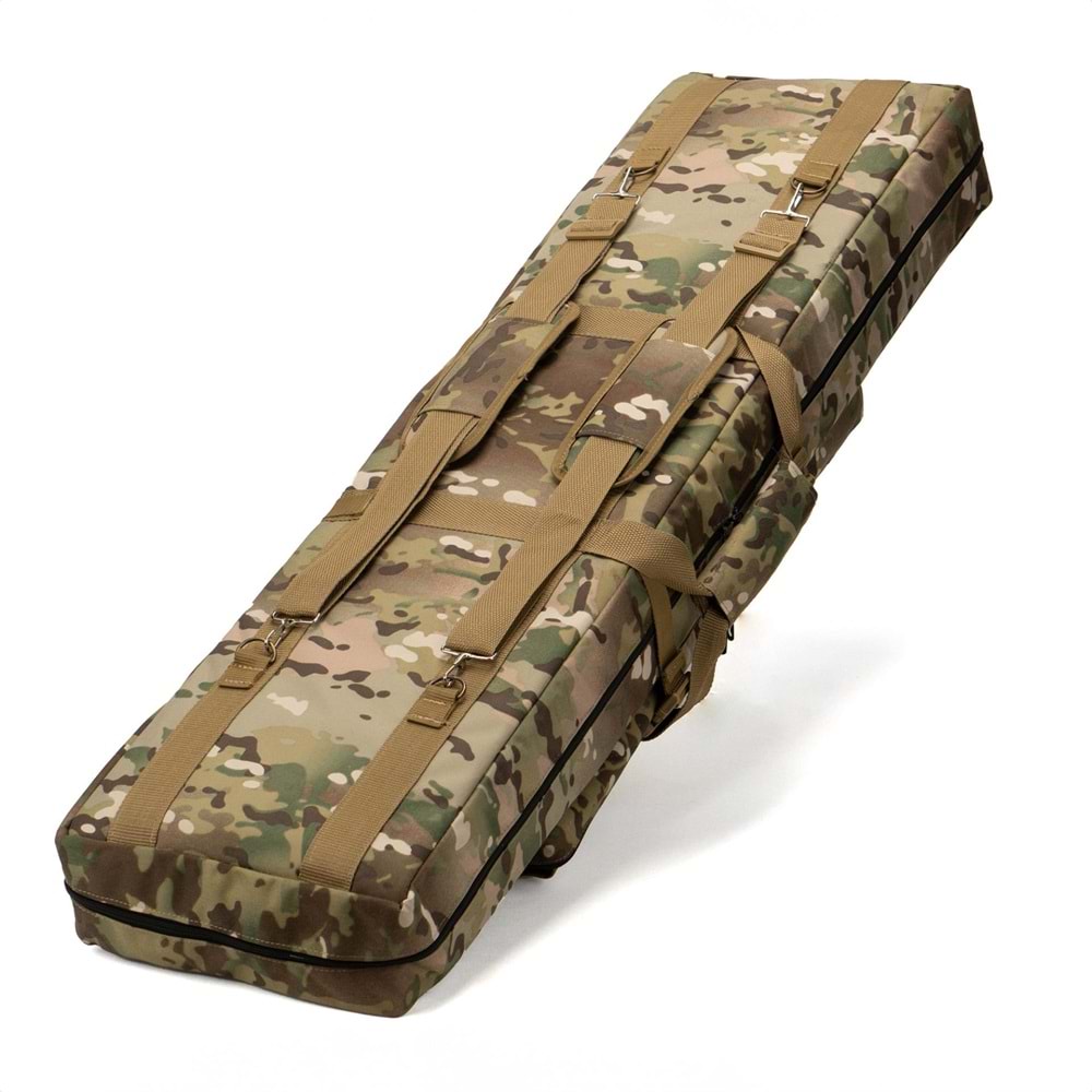 Mas Tactical® Çift Tüfek Taşıma Çantası MILTEC Model Multicam