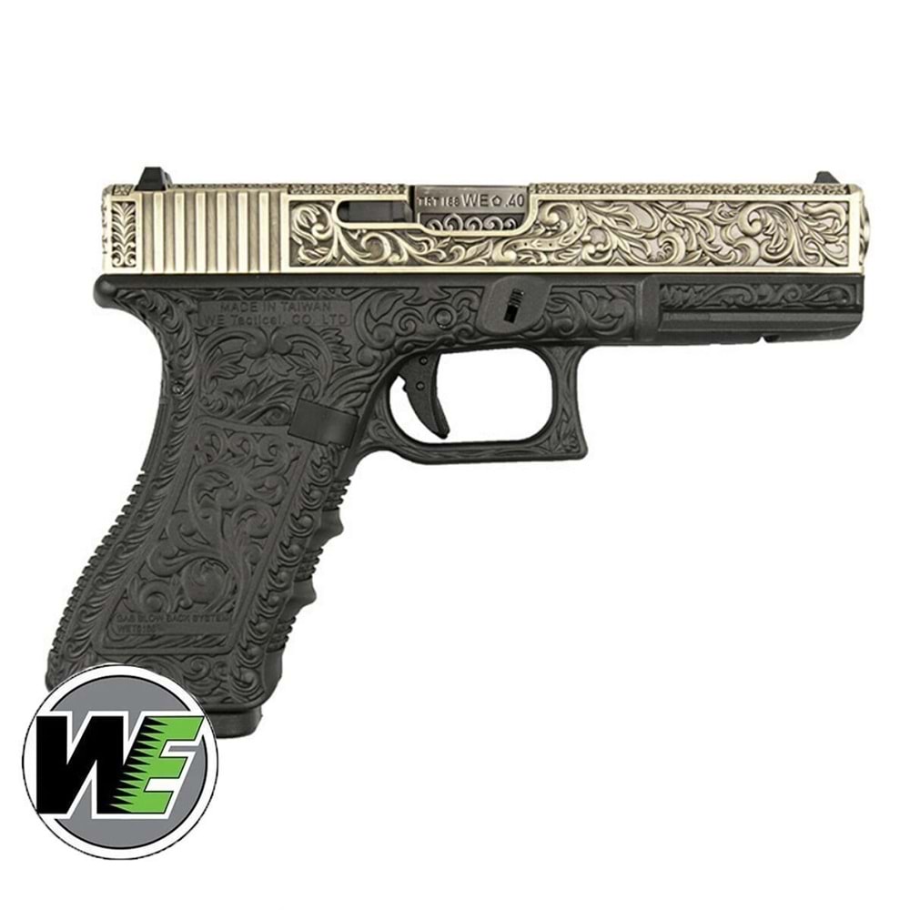 Airsoft Tabanca WE Glock 17 Gravür İşlemeleri