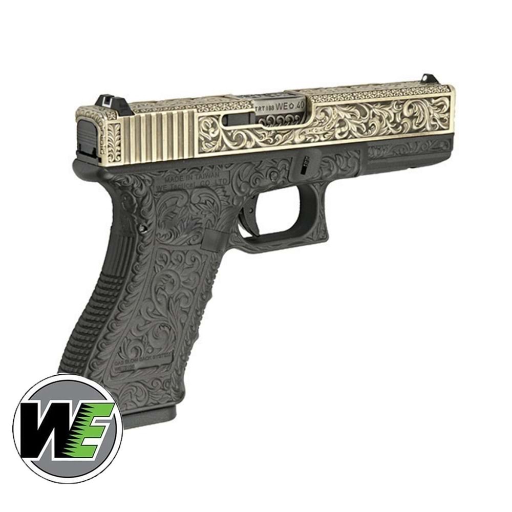 Airsoft Tabanca WE Glock 17 Gravür İşlemeleri