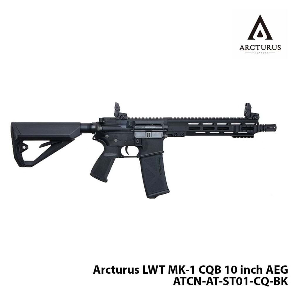 Airsoft Tüfek Arcturus LWT MK-1 CQB 10'' ATCN-AT-ST01-CQ-BK