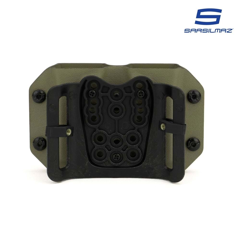 Kydex Şarjör Kılıfı 9mm Sarsılmaz Haki