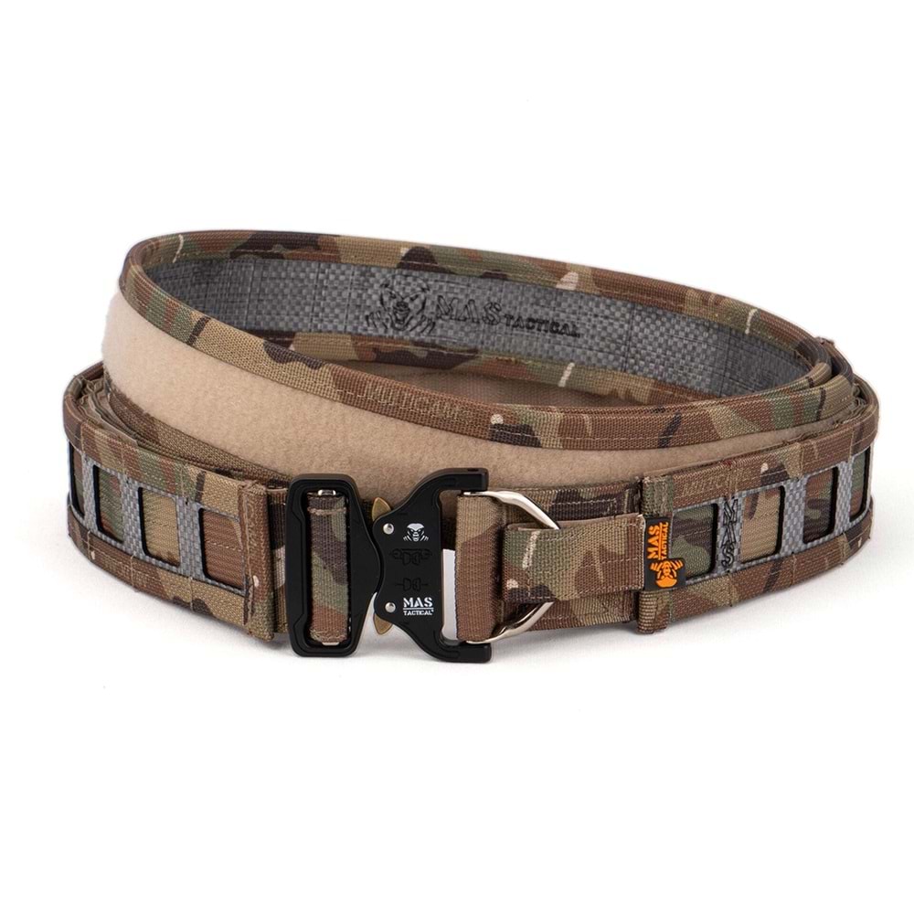 Mas Tactical® Görev Kemeri 6168 Tegris D-Tokalı 50mm Multicam