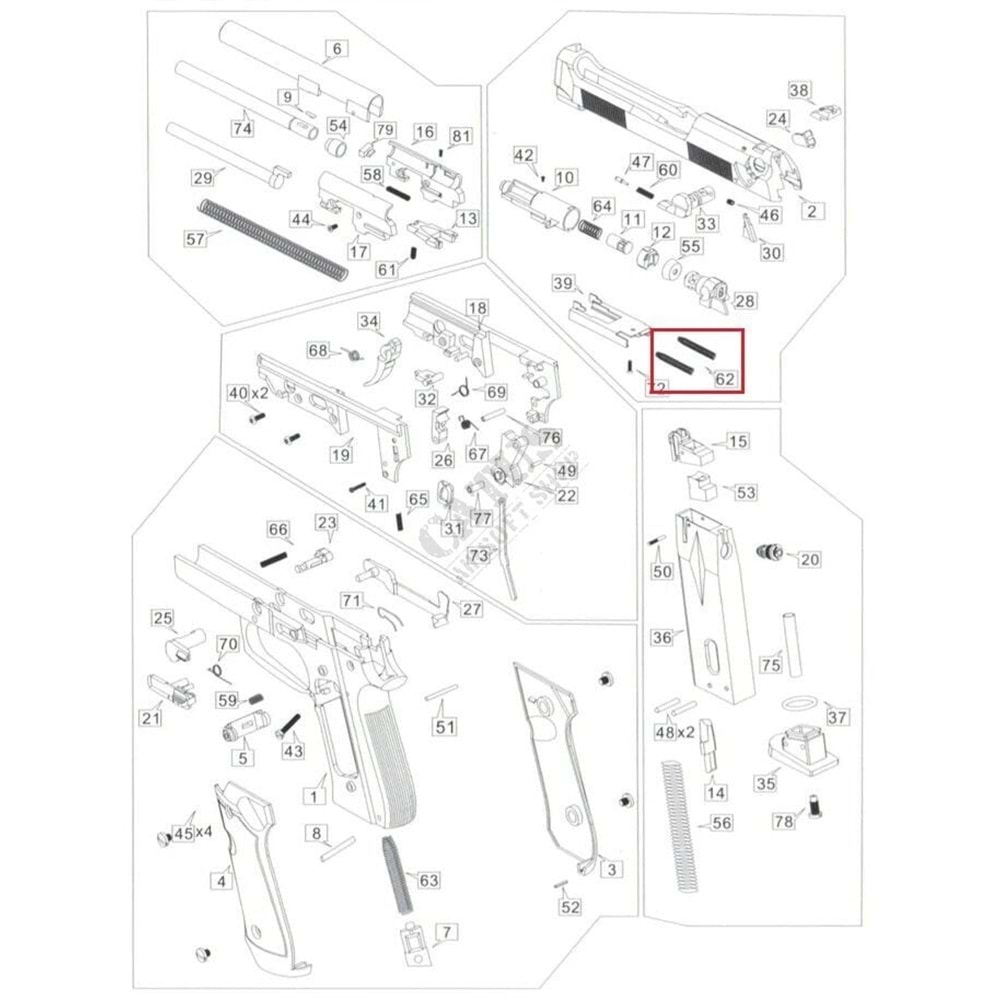 Yd.Parça We Baretta M92 #62