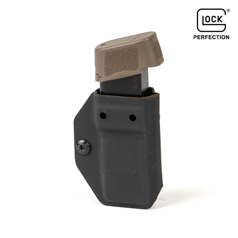 Mas Tactical® Kydex İç Taşıma Şarjör Kılıfı 9mm Glock Siyah
