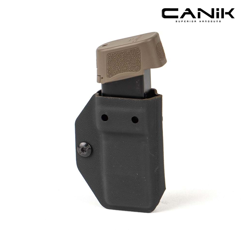 Mas Tactical® Kydex İç Taşıma Şarjör Kılıfı 9mm Canik Siyah