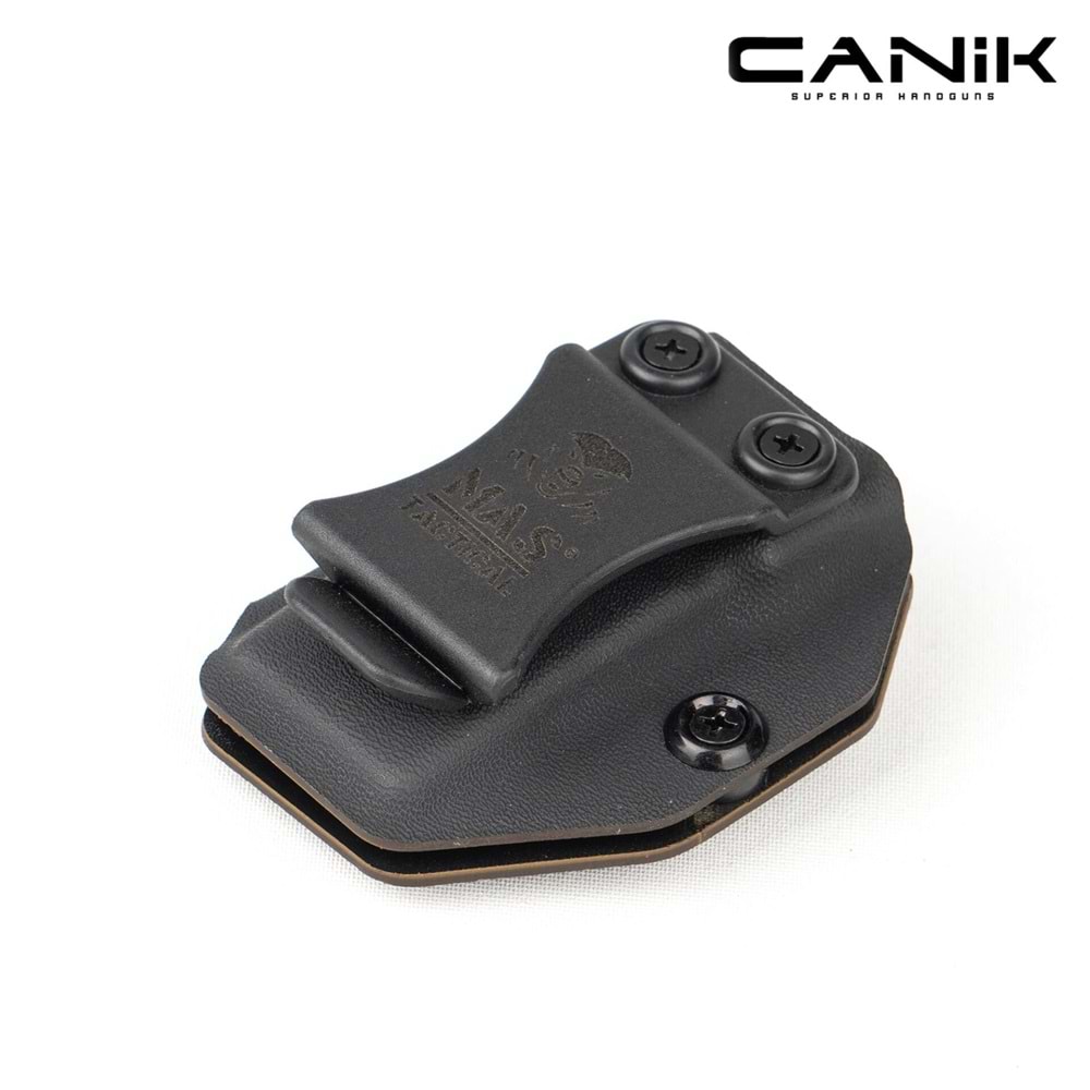 Mas Tactical® Kydex İç Taşıma Şarjör Kılıfı 9mm Canik Siyah