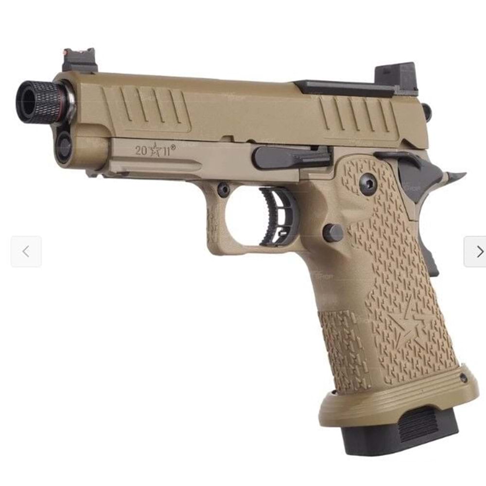 T8 X ARMY PLUS R612-5 STACCATO C2 GBB Airsoft ( Steel Parts Version ) licensed by EMG