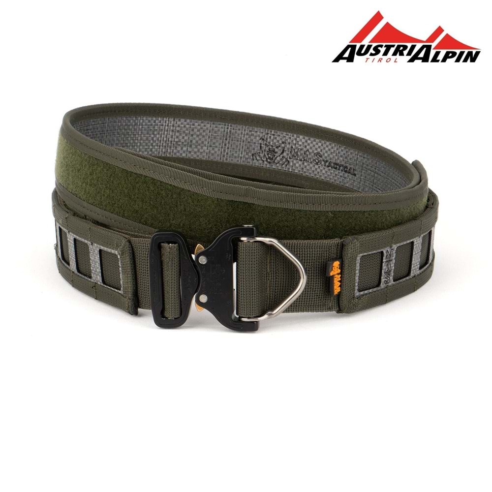 Mas Tactical® Görev Kemeri 6167 Tegris/AustriAlpin D-Tokalı 50mm Haki