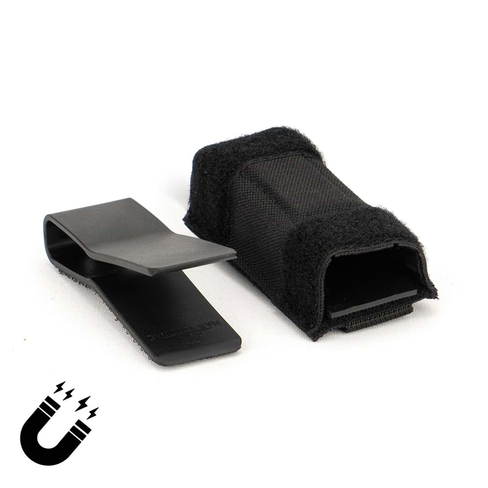 Mas Tactical® Şarjör Kılıfı 9mm Mıknatıslı Siyah