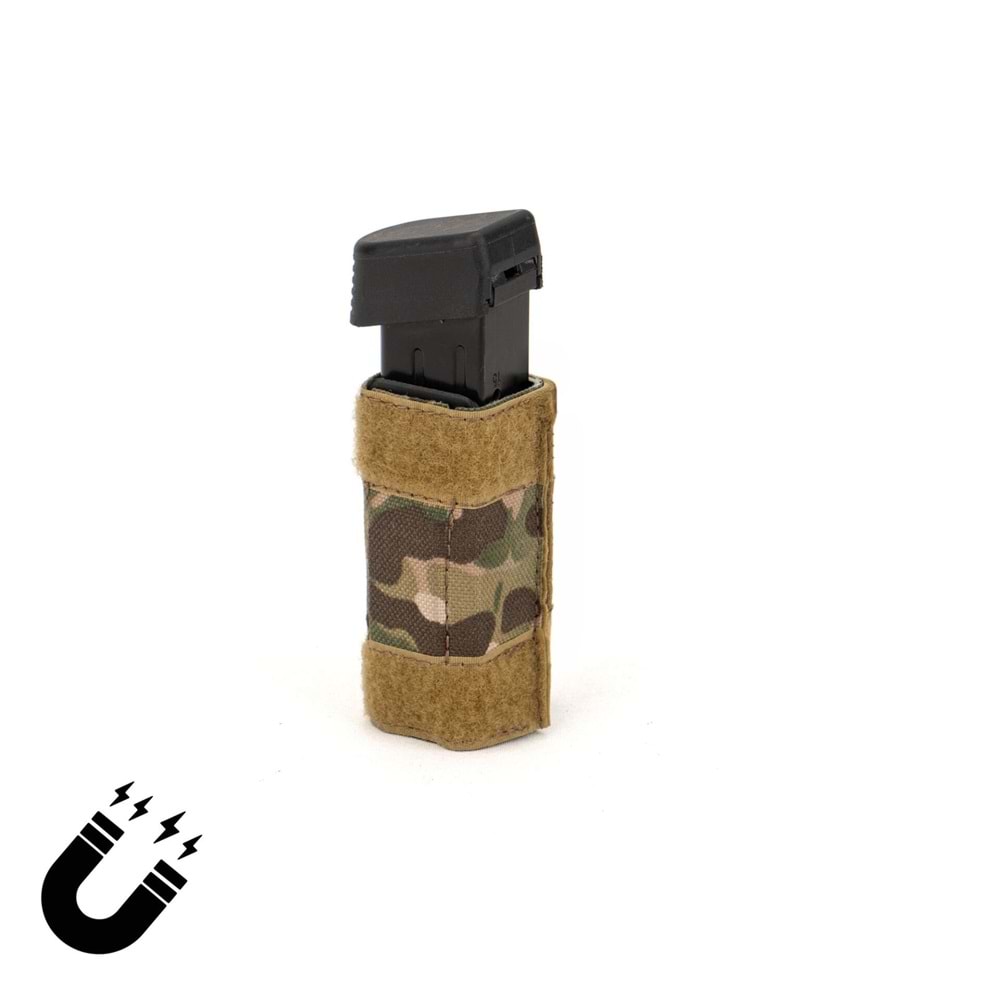 Mas Tactical® Şarjör Kılıfı Mıknatıslı 9mm Multicam
