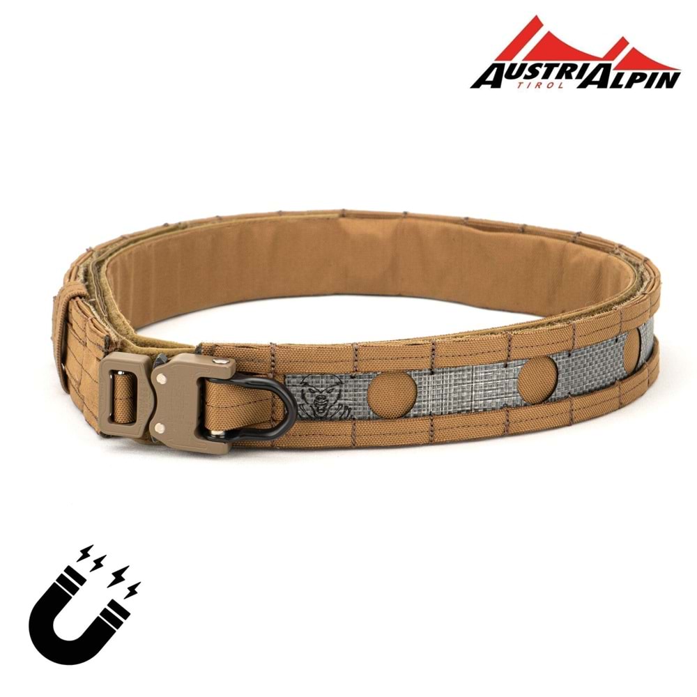 Mas Tactical® Görev Kemeri 6169 Tegris Mıknatıslı 25mm AustiaAlpin Tan