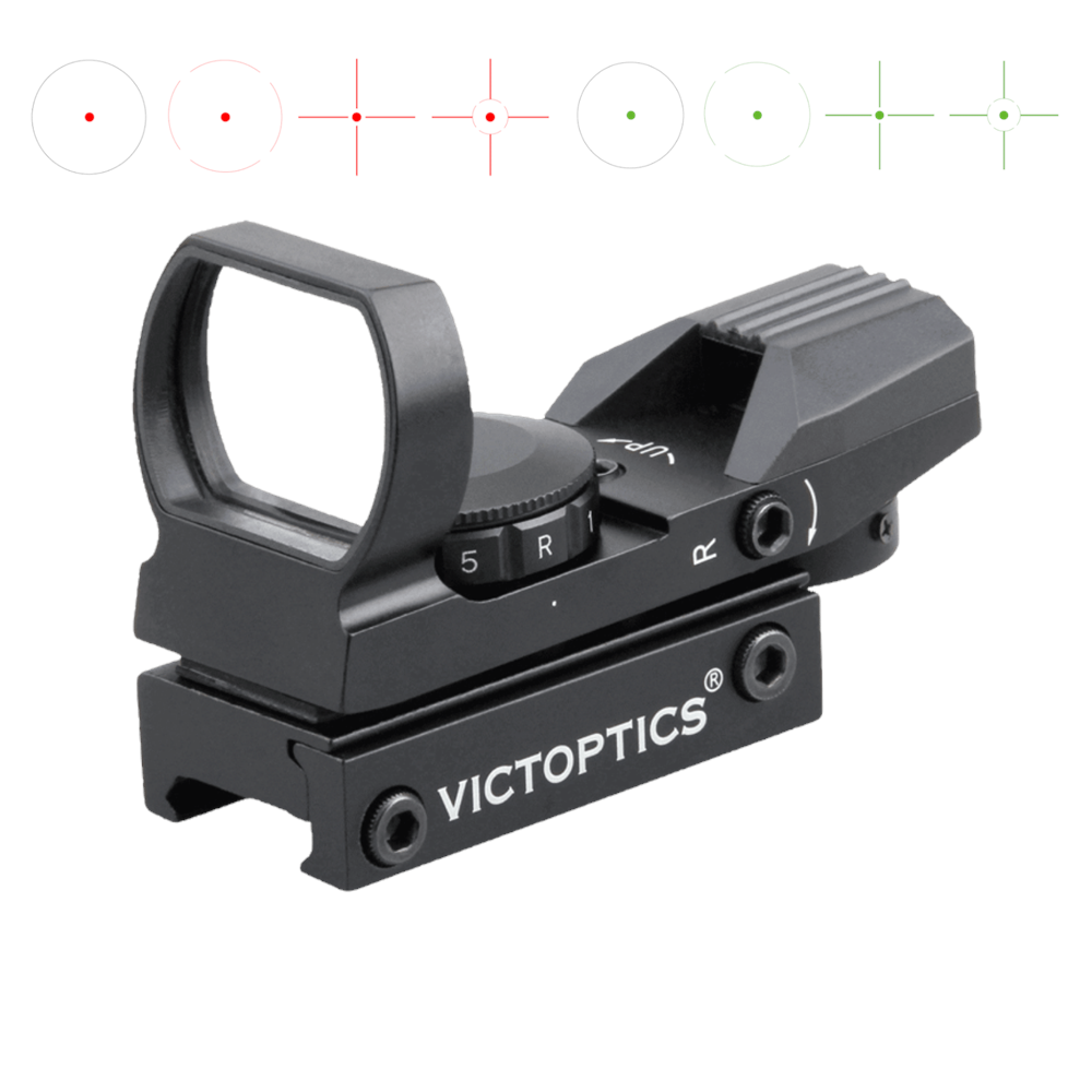 Victoptics IPM 1x23x34 Kırmızı / Yeşil Nokta Nişangah – 4 Artıkıl, 5 Parlaklık Kademesi (RDSL15)