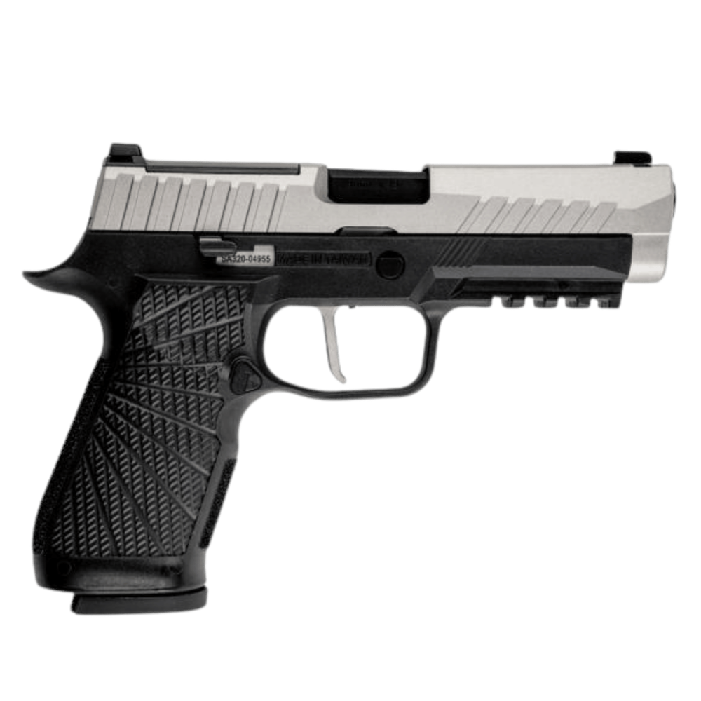 VFC SA320 TWO TONE P320 TACTICAL Gas Blowback Airsoft Tabanca SILVER-BLACK