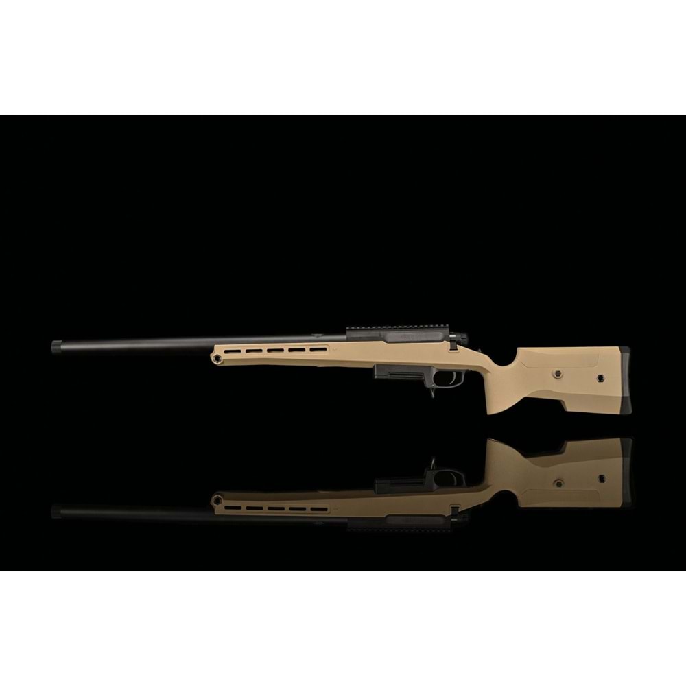 SILVERBACK TAC41P SPORT VERSION FDE BOLT ACTION AIRSOFT SNIPER TÜFEK - ÇÖL RENGİ