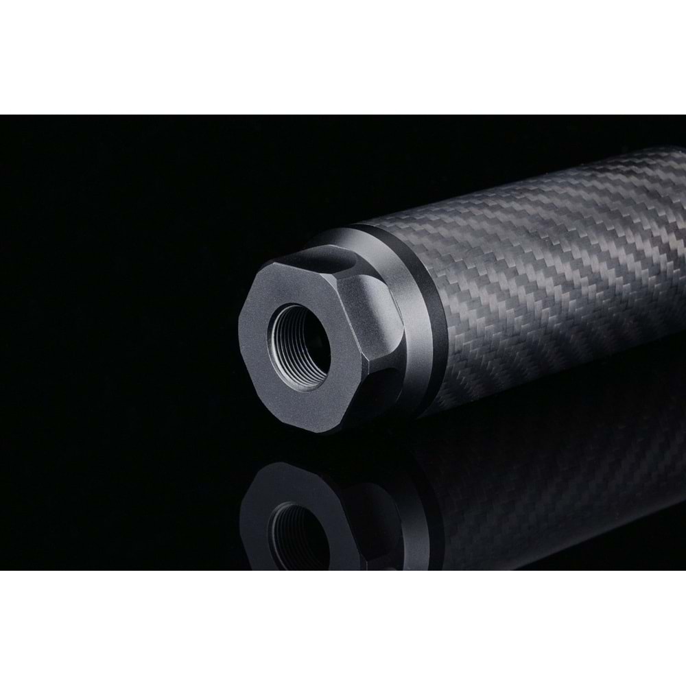 Silverback Airsoft Carbon Susturucu, ORTA 16mm CW