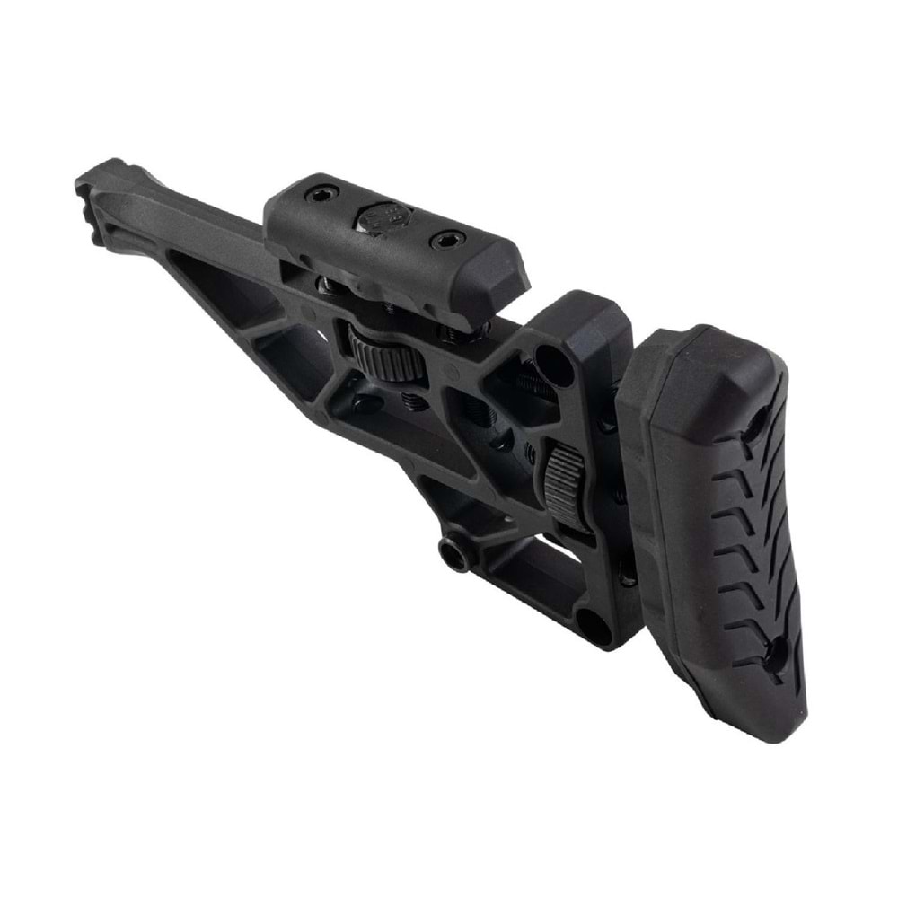 Silverback TAC-41 Katlanır Picatinny Polimer Dipçik Ayarlanabilir Siyah - SBA-STK-44BK