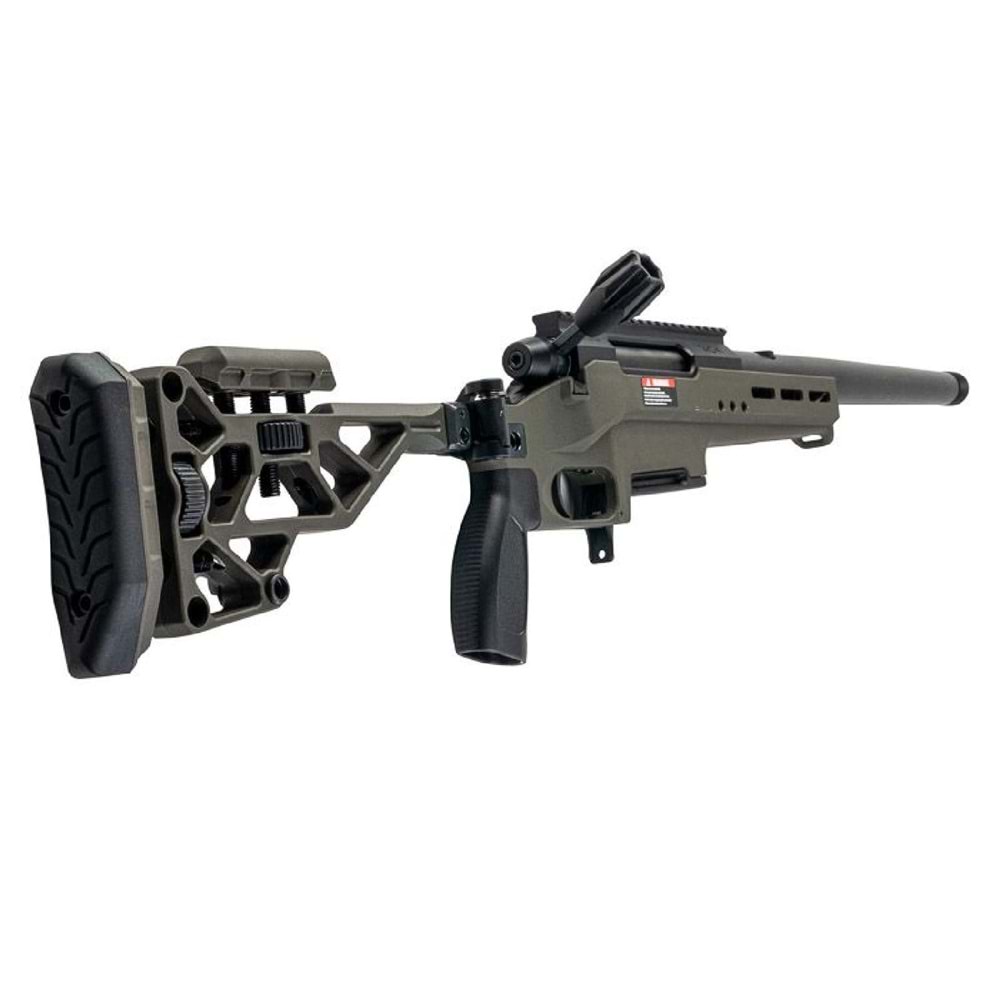 Silverback TAC 41 L Lite Chassis & Katlanır Dipçik Airsoft Bolt Action Tüfek Yeşil (OD)