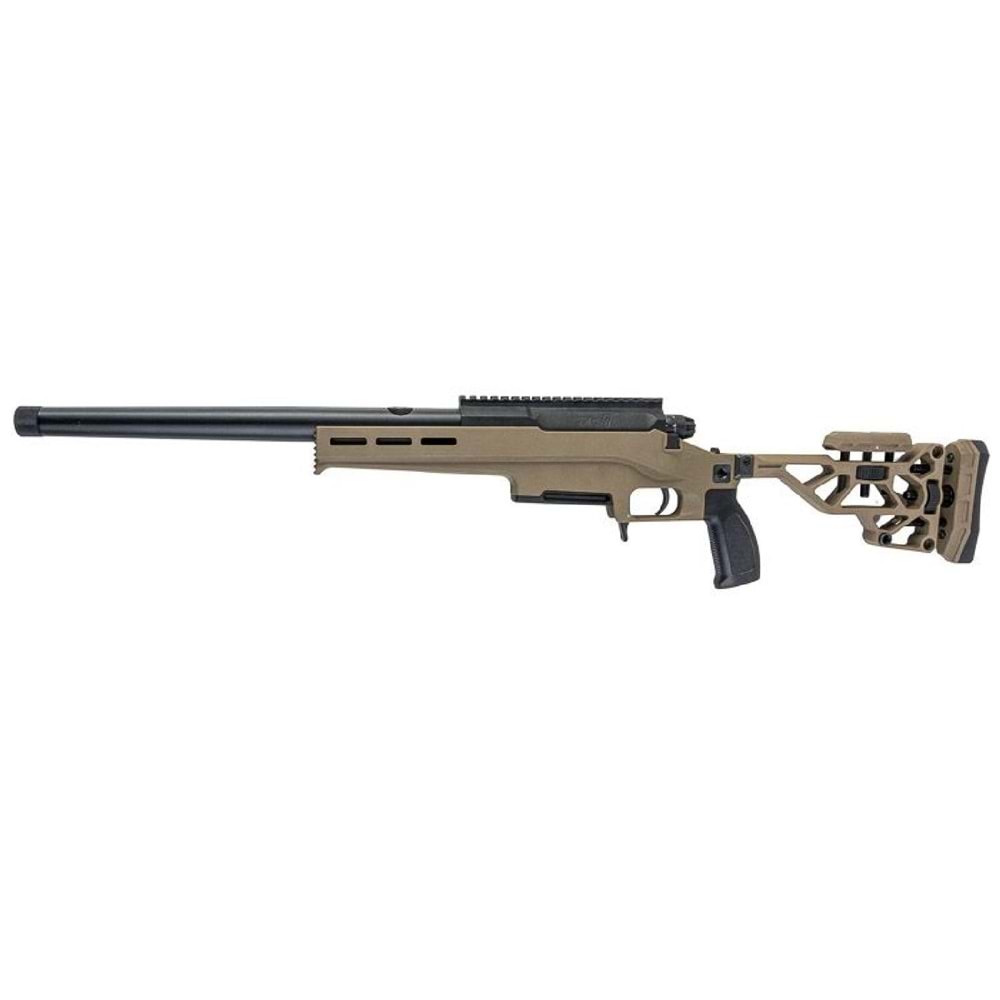 Silverback TAC 41 LS Lite Sport Version Chassis & Katlanır Dipçik Airsoft Bolt Action Tüfek (FDE)