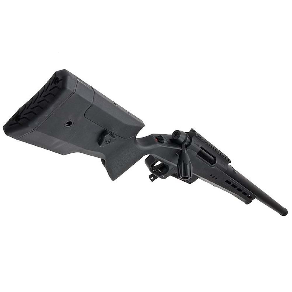 Silverback TAC-41P Classic Polimer Dipçik Sniper Bolt Action Airsoft Tüfek, Siyah SBA-T41P-BK