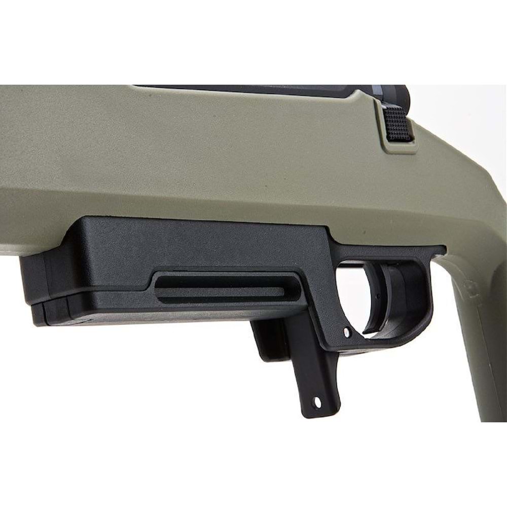 Silverback TAC-41P Classic Polimer Dipçik Sniper Bolt Action Airsoft Tüfek – Yeşil (SBA-T41P-OD)