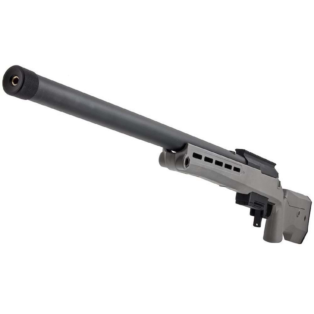 Silverback TAC-41P Classic Polimer Dipçik Sniper Bolt Action Airsoft Tüfek – Gri (SBA-T41P-WG)
