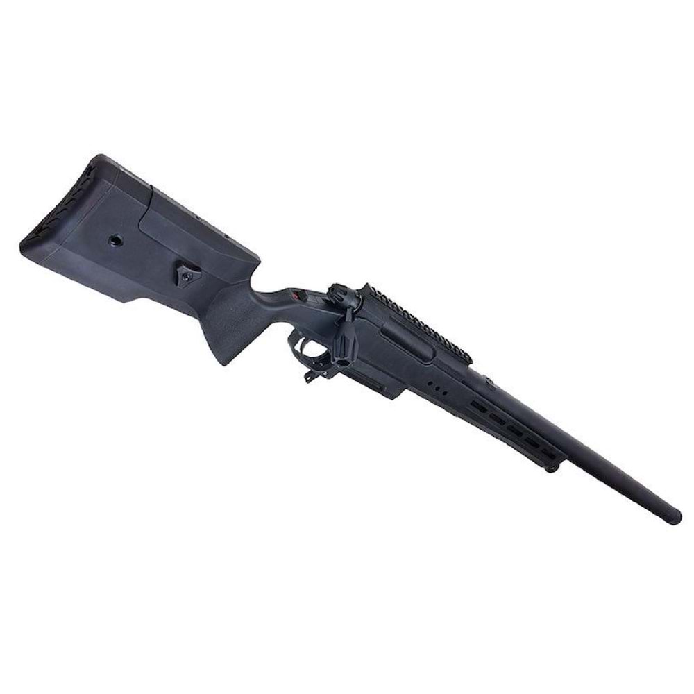Silverback TAC-41PS Classic Polimer Dipçik Sport Vers. Sniper Bolt Action Airsoft Tüfek, Siyah SBA-T41PS-BK