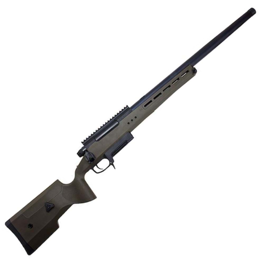 Silverback TAC-41PS Classic Polimer Dipçik Sport Version Sniper Bolt Action Airsoft Tüfek – Yeşil (SBA-T41PS-OD)