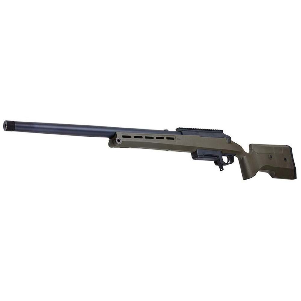 Silverback TAC-41PS Classic Polimer Dipçik Sport Version Sniper Bolt Action Airsoft Tüfek – Yeşil (SBA-T41PS-OD)