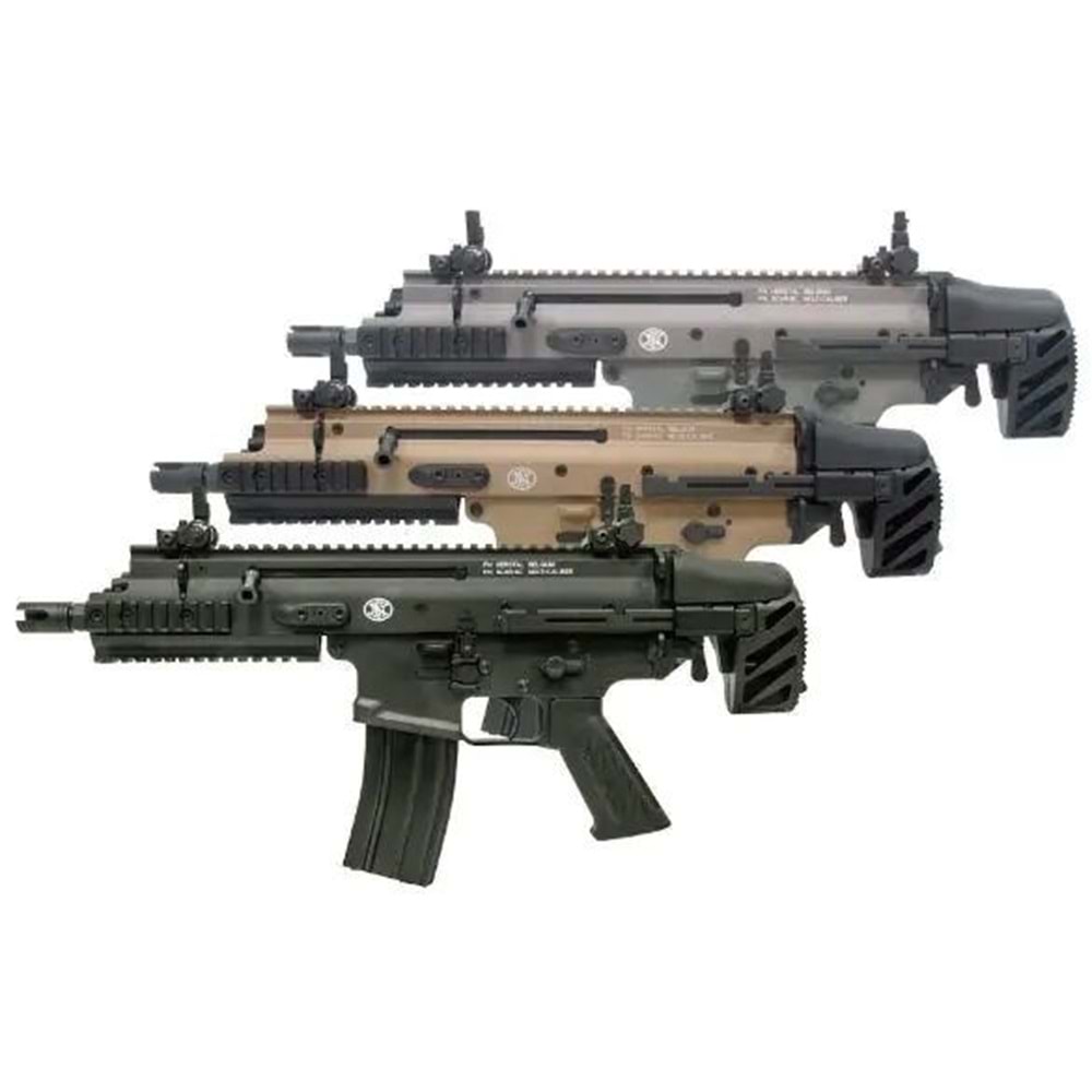 FN Herstal-Licensed SCAR-SC Compact Airsoft PDW B.R.S.S. AEG GREY BOLT