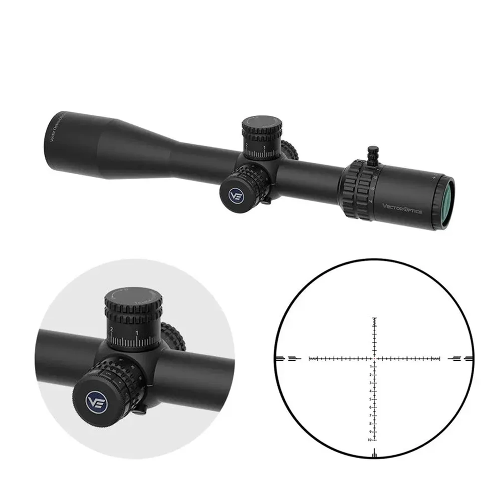 Vector Optics Orion Pro Max 4-16x44 FFP MIL HD Tüfek Dürbünü – SCFF-59