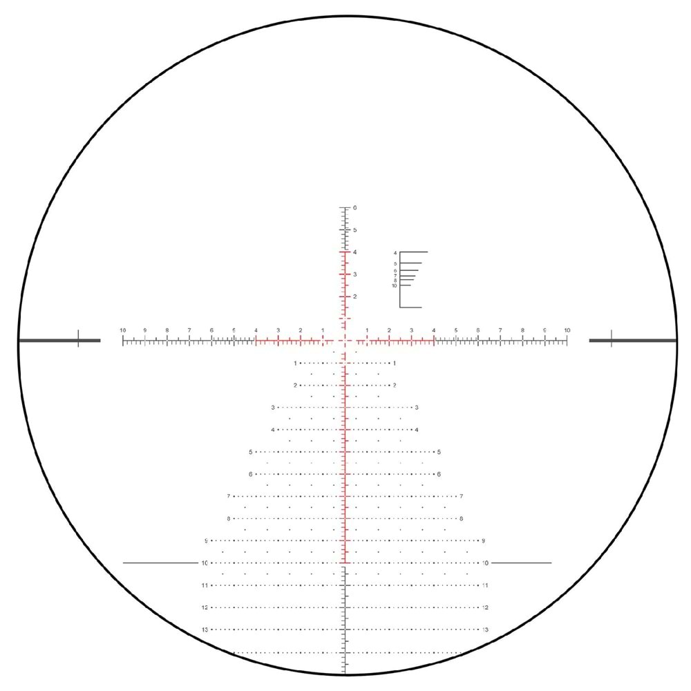 Vector Optics Continental x6 6-36X56 FFP PRS Tüfek Dürbünü SCFF-70