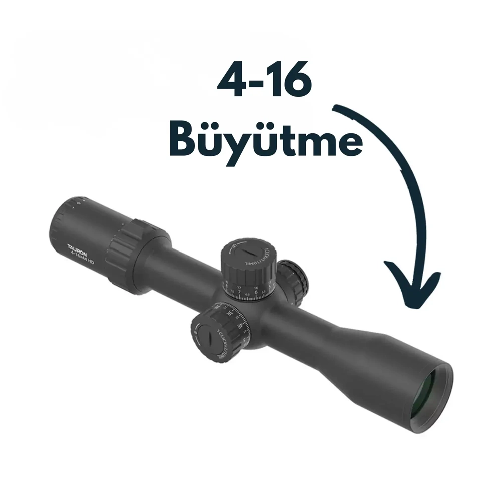 Vector Optics Tauron 4-16x44 HD MIL Tüfek Dürbünü - SCFF-79